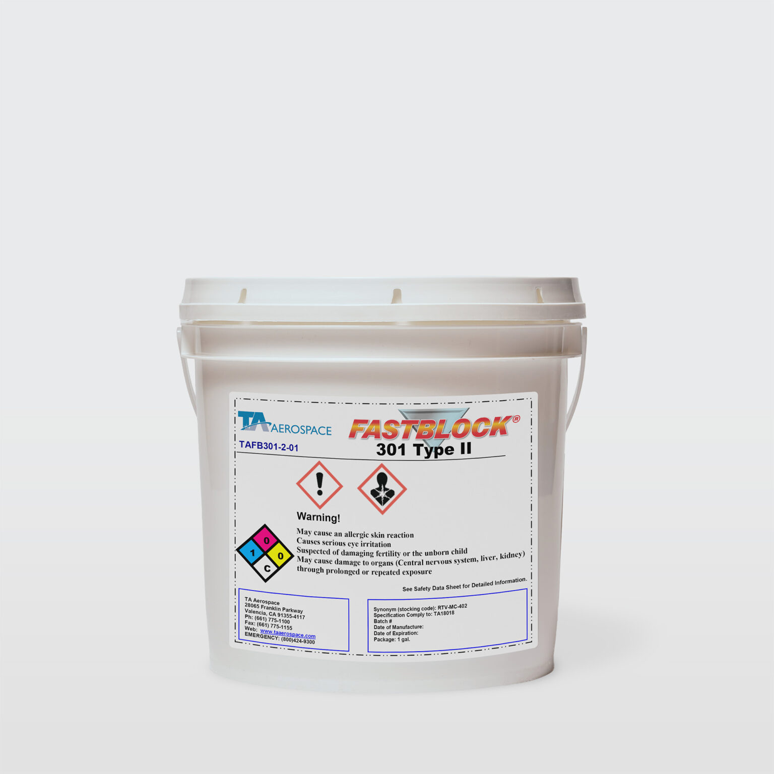 FASTBLOCK®️ 301 type 2 | FASTBLOCK®️ Aircraft Thermal Insulation
